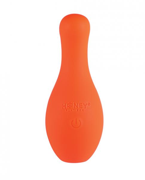 Striker The Bowling Pin Vibrator - Orange - Click Image to Close