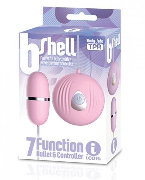 The 9's B-shell Bullet Vibe - Pink - Click Image to Close