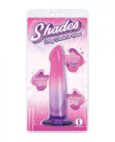 Shades Jelly Tpr Gradient Dong Small - Pink/purple