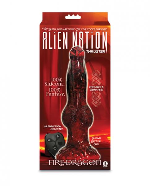 Alien Nation Thrusting Fire Dragon - Click Image to Close