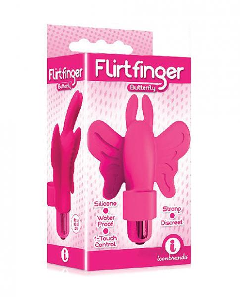 The 9's Flirtfinger Butterfly - Pink - Click Image to Close