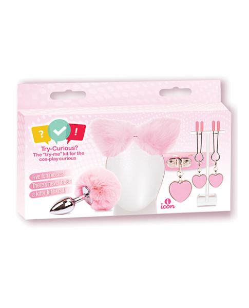 Try-curious Kitty Set - Pink