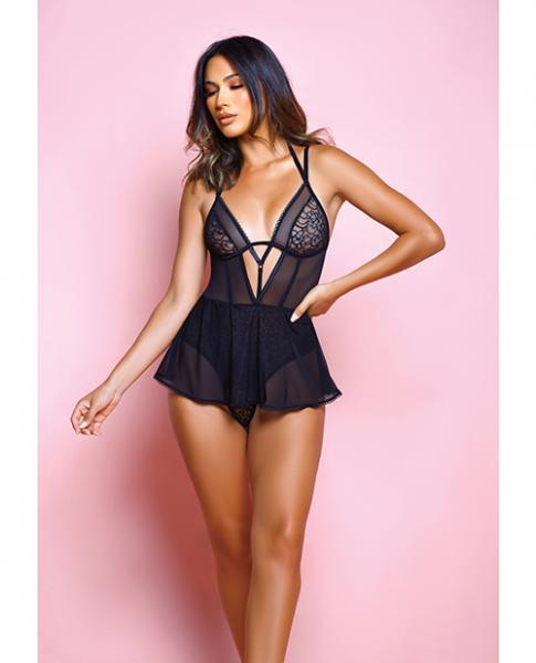 Dark In Love Teddy Black Sm - Click Image to Close