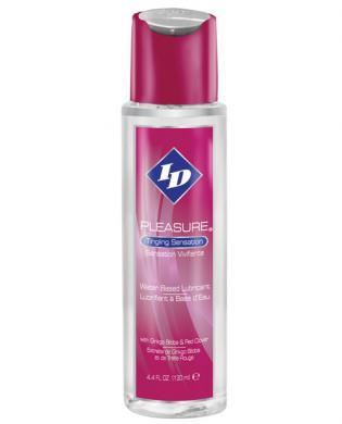 I-d pleasure sensual waterbased lubricant - 4.4 oz bottle - Click Image to Close