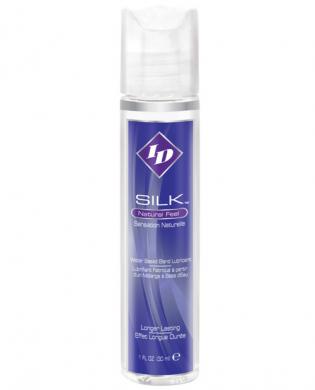 I-D Silk Natural Feel Lubricant - 1 oz Pocket Bottle