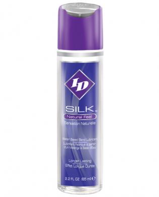 I-D Silk Natural Feel Lubricant - 2.2 oz Flip Cap Bottle