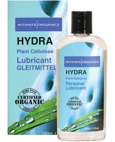 Organic hydra water based lubricant - 4 oz - Click Image to Close