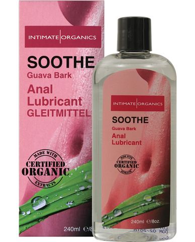 Soothe organic anti-bacterial anal lubricant - 8 oz - Click Image to Close