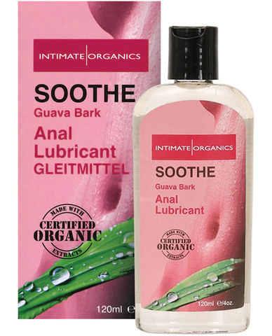 Soothe organic anti-bacterial anal lubricant - 4 oz