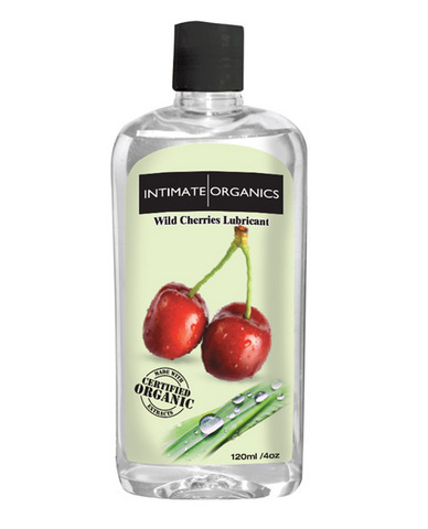 Intimate organics wild cherries lubricant - 4 oz