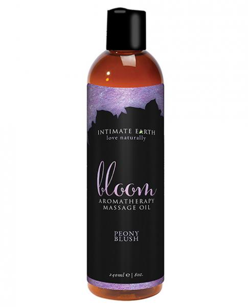 Organic bloom massage oil w/peony blush - 4 oz