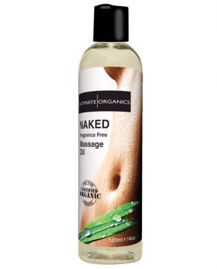 Organic naked massage oil - 4 oz