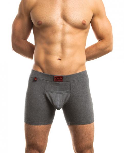 Jack Adams Trainer Trunks Charcoal X-Large - Click Image to Close