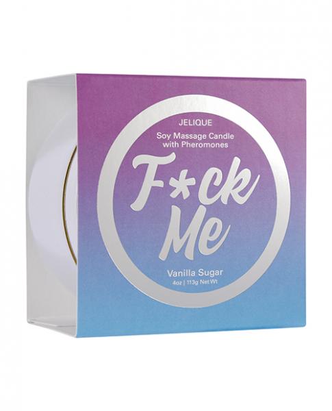 Jelique Massage Candle - 4 Oz Fuck Me Vanilla Sugar - Click Image to Close