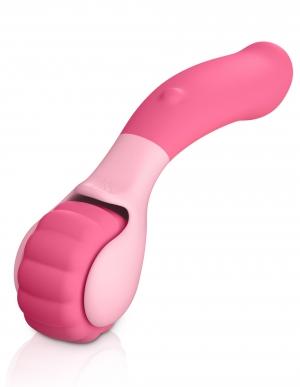 Jimmy Jane Evoke Sol-o Vibrating Massage Wheel Pink