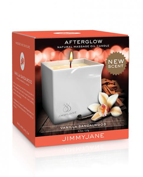 Jimmyjane Afterglow Massage Candle - Vanilla Sandalwood