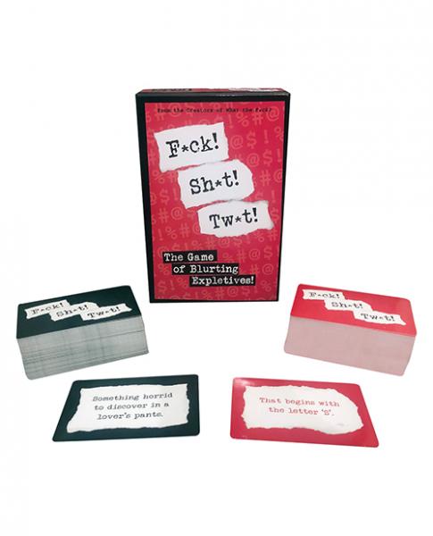 F Ck! Sh T! Tw T! Card Game - Click Image to Close