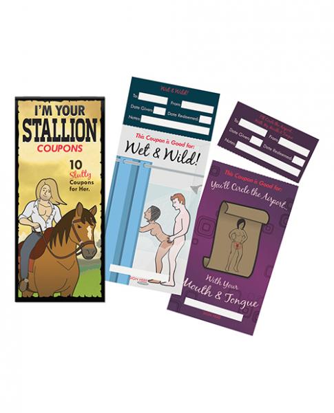 I'm Your Stallion Coupons 10 Count - Click Image to Close