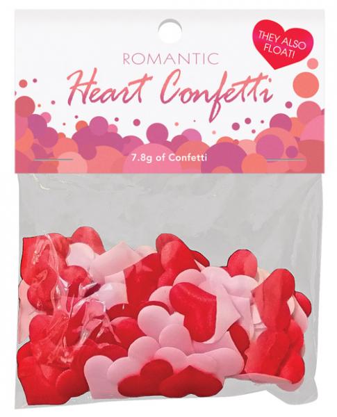 Romantic Heart Confetti Red, Pink - Click Image to Close