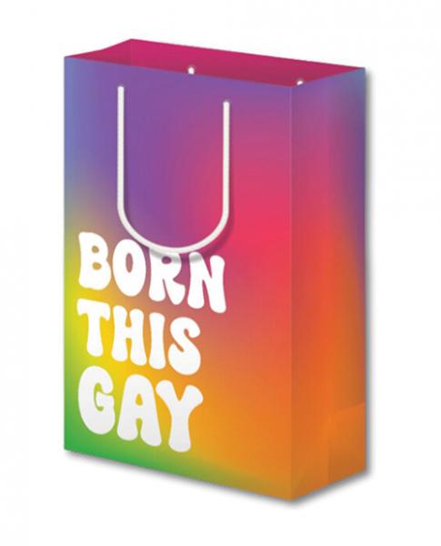 Born This Gay Pride Large Gift Bag - Click Image to Close