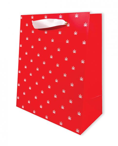 Polka Pot Gift Bag - Red/white