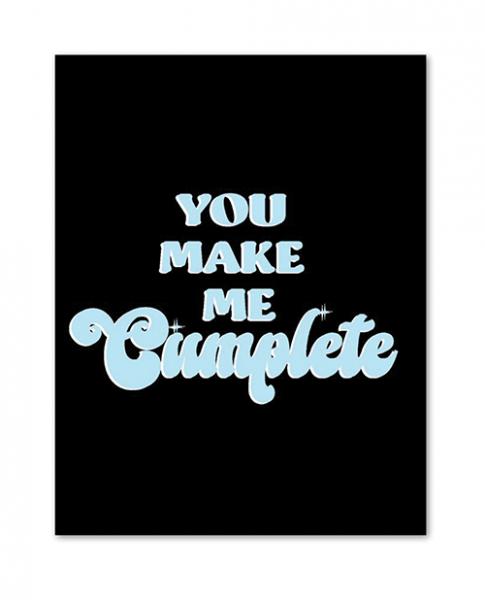 Cumplete Greeting Card - Click Image to Close