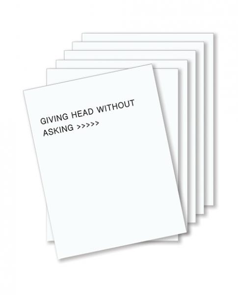 Giving Head Is Greater Than Naughty Greeting Card