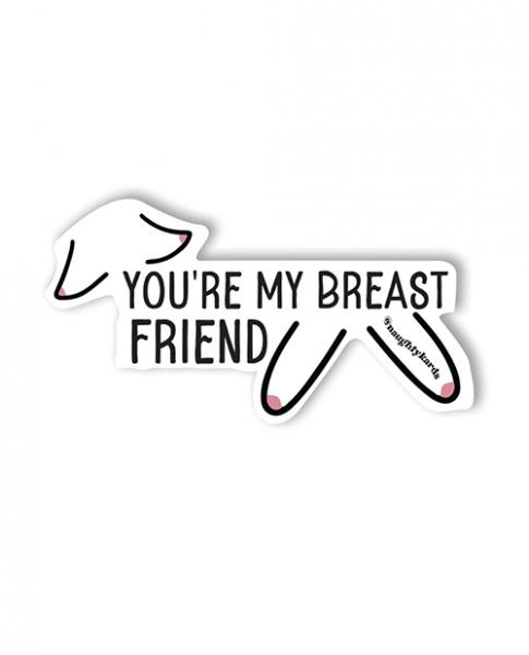 Breast Friend Sticker - Pack Of 3 - Click Image to Close