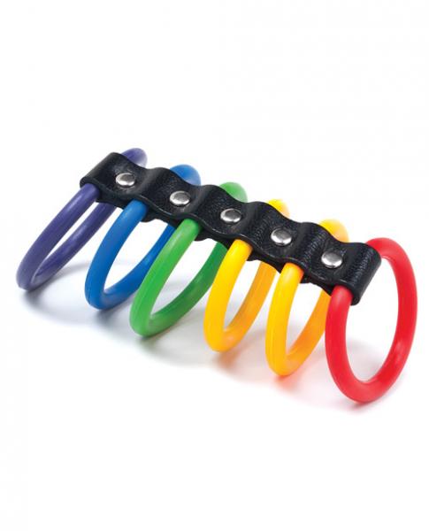 Stockroom 6 Gates Of Pride Cock Rings Bulk - Click Image to Close