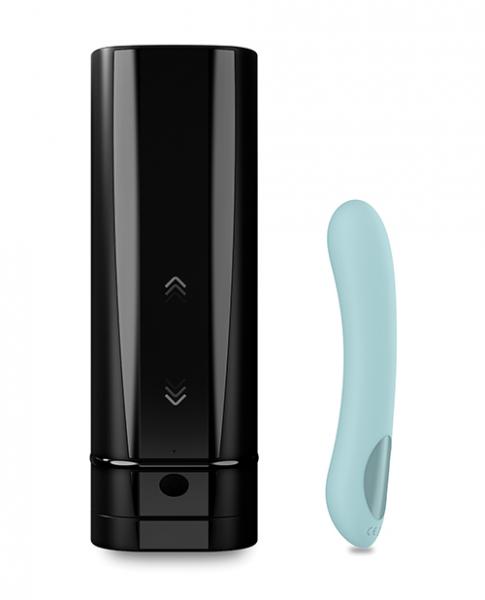 Kiiroo Onyx And Pearl2 Couple Set - Turquoise - Click Image to Close