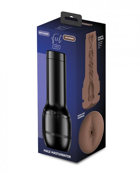 Kiiroo Feel Stroker Generic Butt - Mid Brown - Click Image to Close