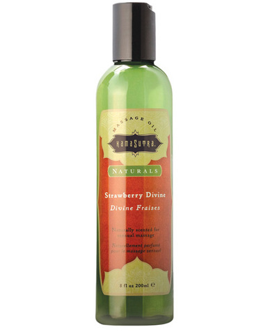 Kama sutra naturals massage oil - natural strawberry