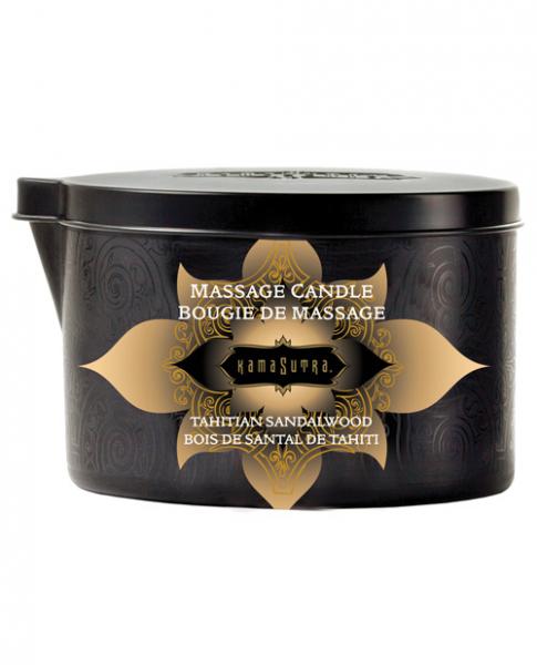 Kama Sutra Massage Candle Tahitian Sandlewood 6oz