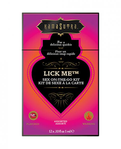 Kama Sutra Lick Me Sex To Go Kit - Click Image to Close