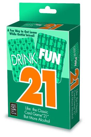 Drink Fun 21 Card Game - Click Image to Close