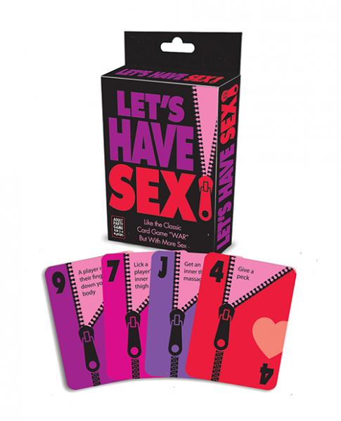 Let's Have Sex Card Game - Click Image to Close