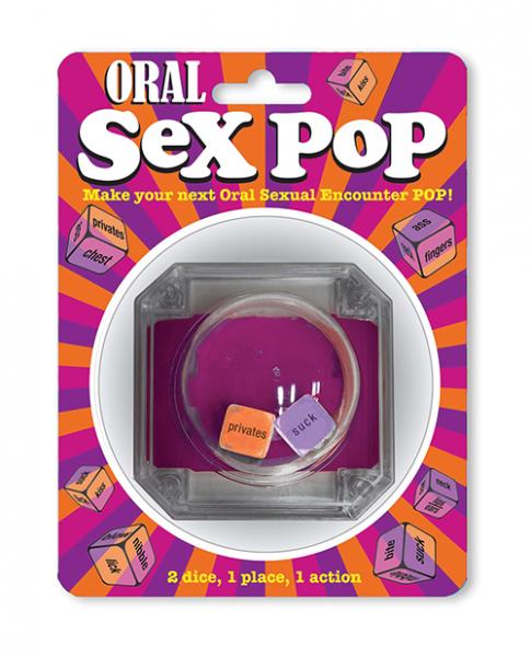 Oral Sex Pop Dice Couples Game - Click Image to Close