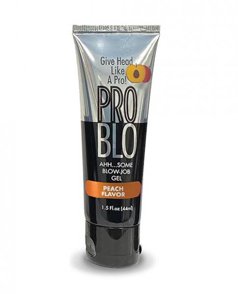 Problo Oral Pleasure Gel - Peach - Click Image to Close