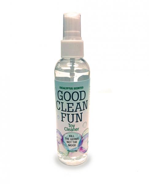 Good Clean Fun Toy Cleaner - 4 Oz Eucalyptus - Click Image to Close