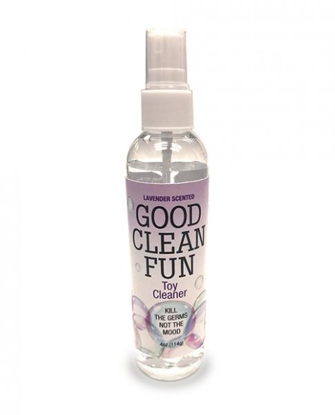 Good Clean Fun Toy Cleaner - 4 Oz Lavender - Click Image to Close