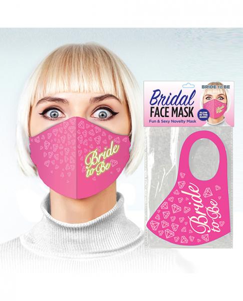 Bride To Be Face Mask - Pink