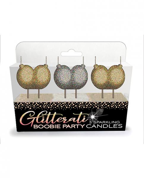 Glitterati Boobie Party Candle Set