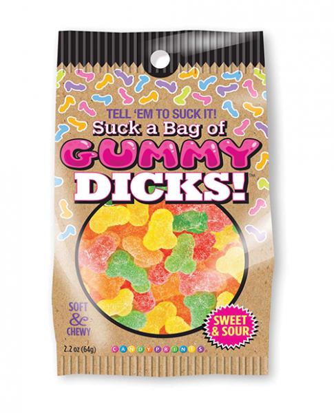 Suck A Bag Of Gummy Dicks - 2.2 Oz - Click Image to Close