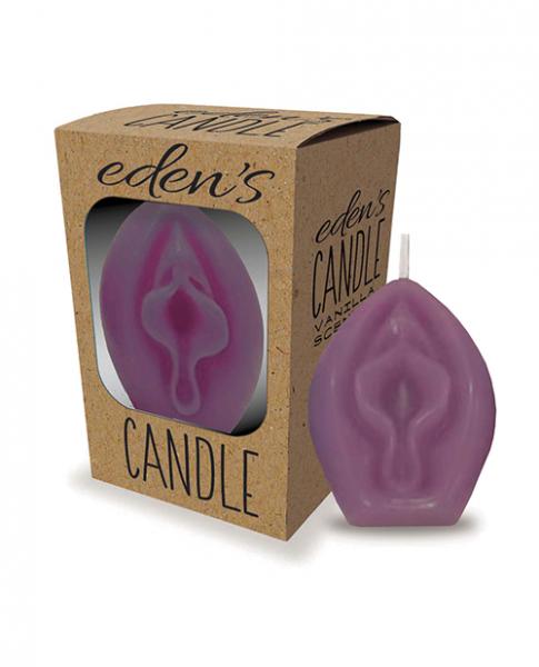 Eden's Vagina Candle - Purple - Vanilla