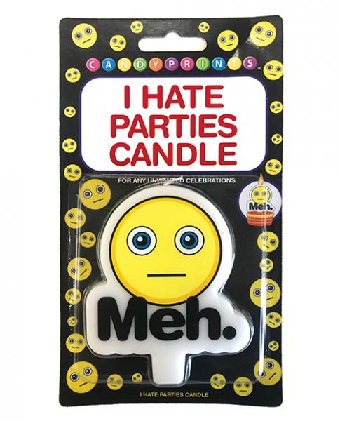 I Hate Parties Candle Meh