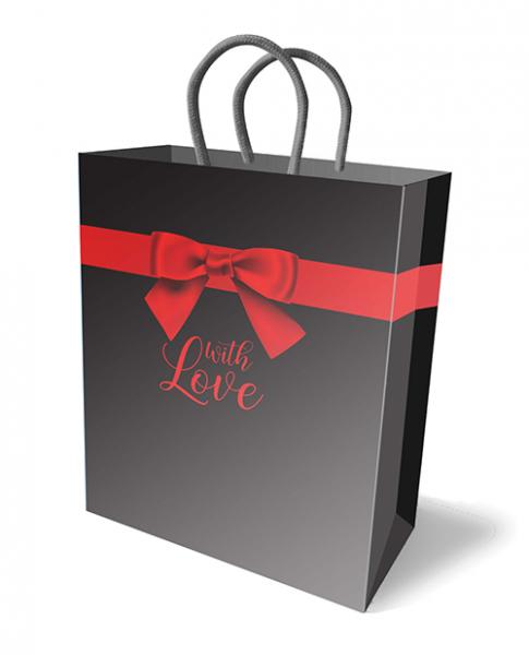 Red Bow With Love Gift Bag - Click Image to Close