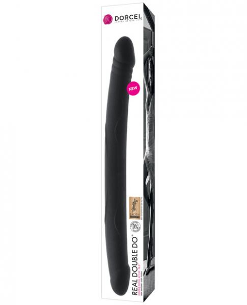 Dorcel Real Double Do 16.5 Inches Dong Black - Click Image to Close