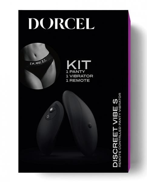 Dorcel Discreet Panty Vibe W/panty Xxl - Black