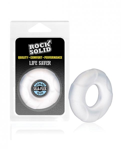 Rock Solid Lifesaver Ring - Translucent - Click Image to Close