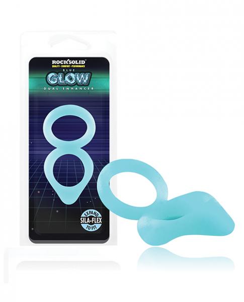 Rock Solid Glow In The Dark Dual Enhancer - Blue - Click Image to Close